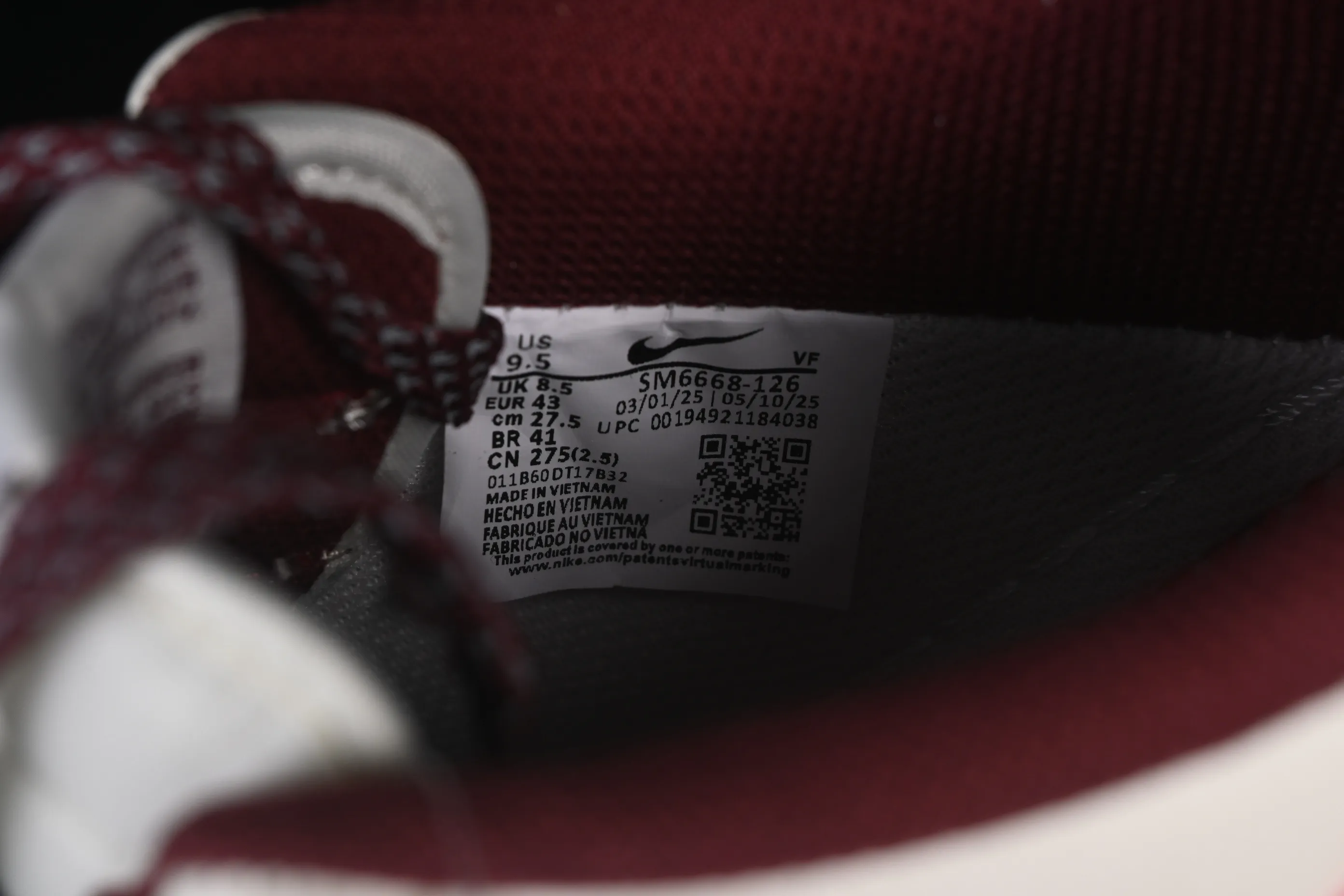 All Categories Nk Air Force 1 Air Force Series Nk Air Force 1 Low Air Force Low Nike Air Force 1'07 Low Tree Grain Burgundy Air Force One Low Casual Shoes SM6668-126